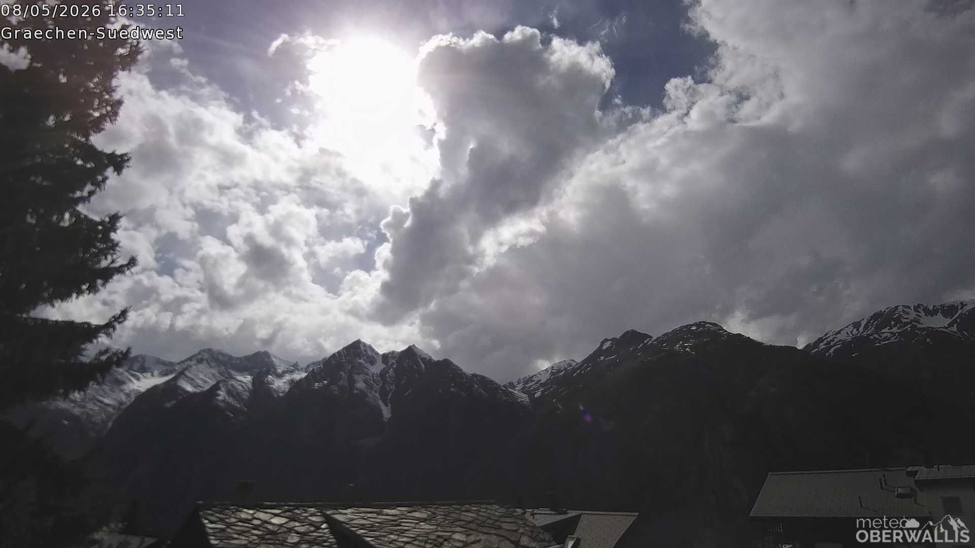 Grächen › Süden: Wettercam