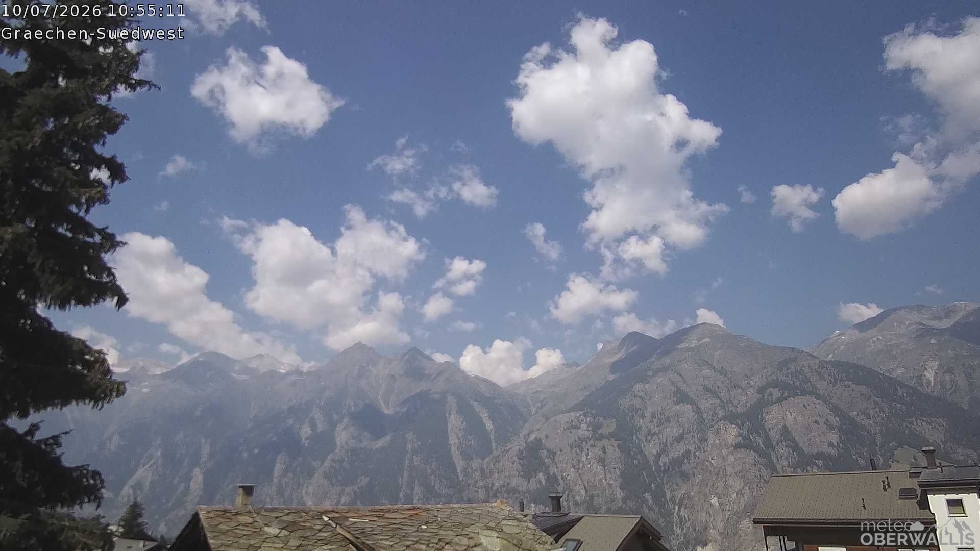 Grächen › Süden: Wettercam