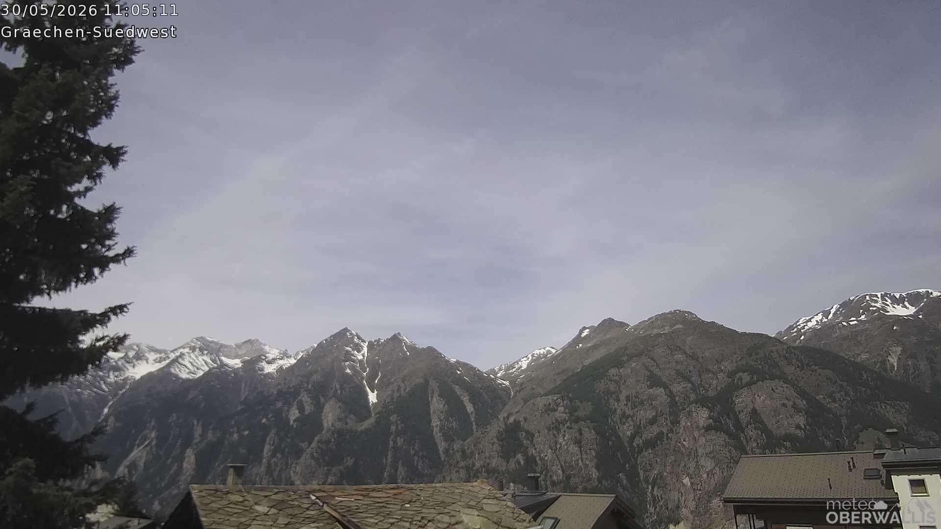 Grächen › Süden: Wettercam
