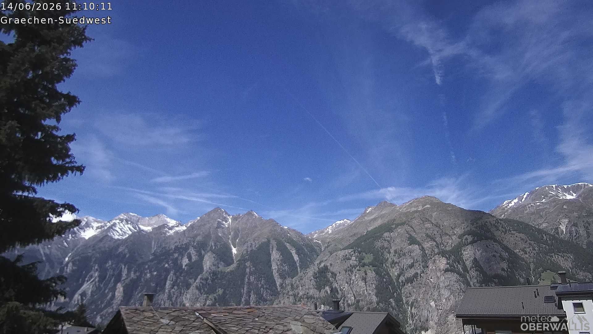 Grächen › Süden: Wettercam