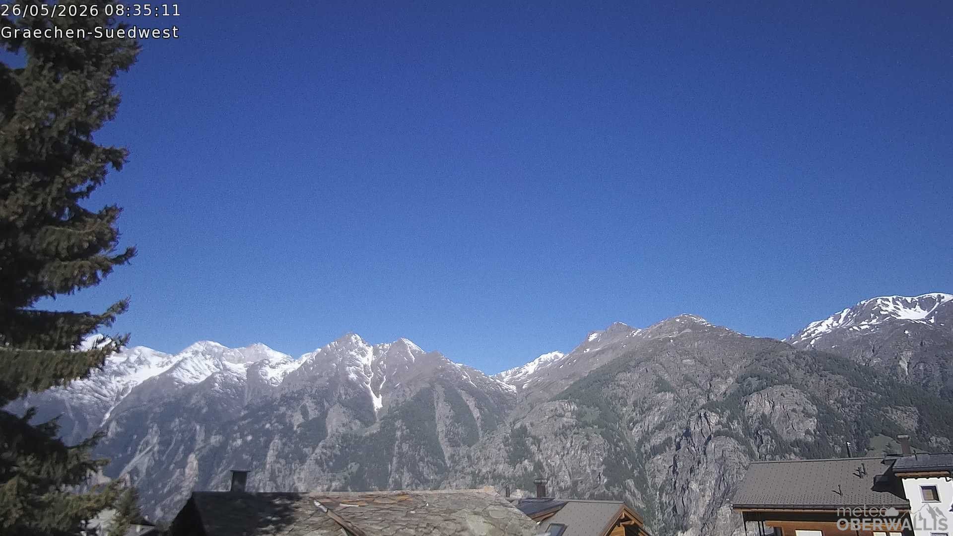 Grächen › Süden: Wettercam