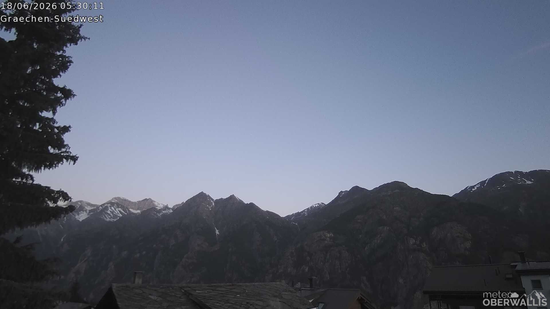 Grächen › Süden: Wettercam