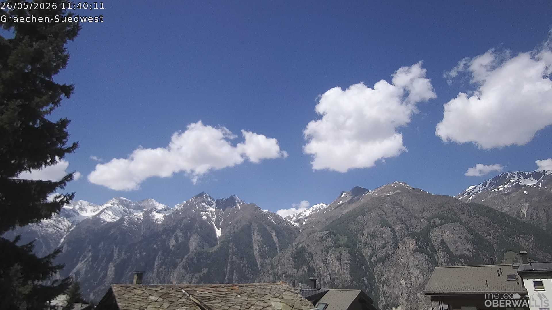 Grächen › Süden: Wettercam