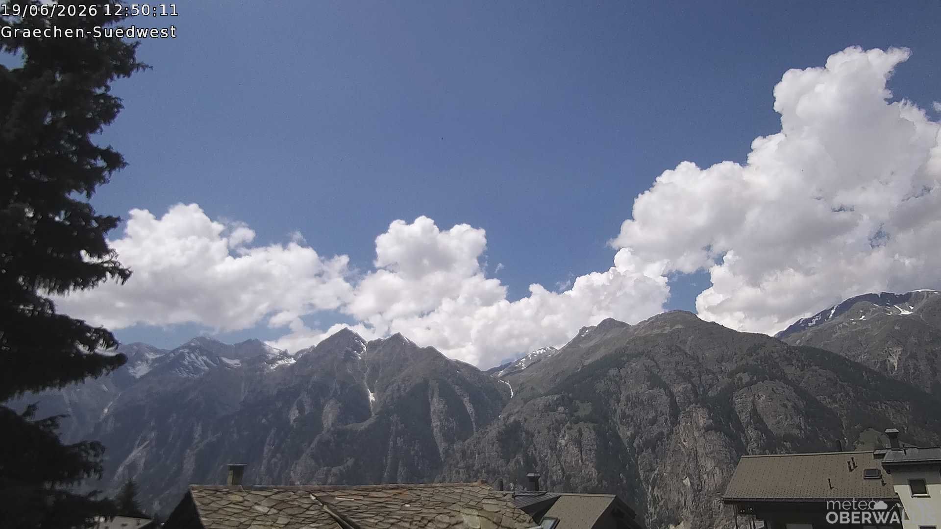 Grächen › Süden: Wettercam