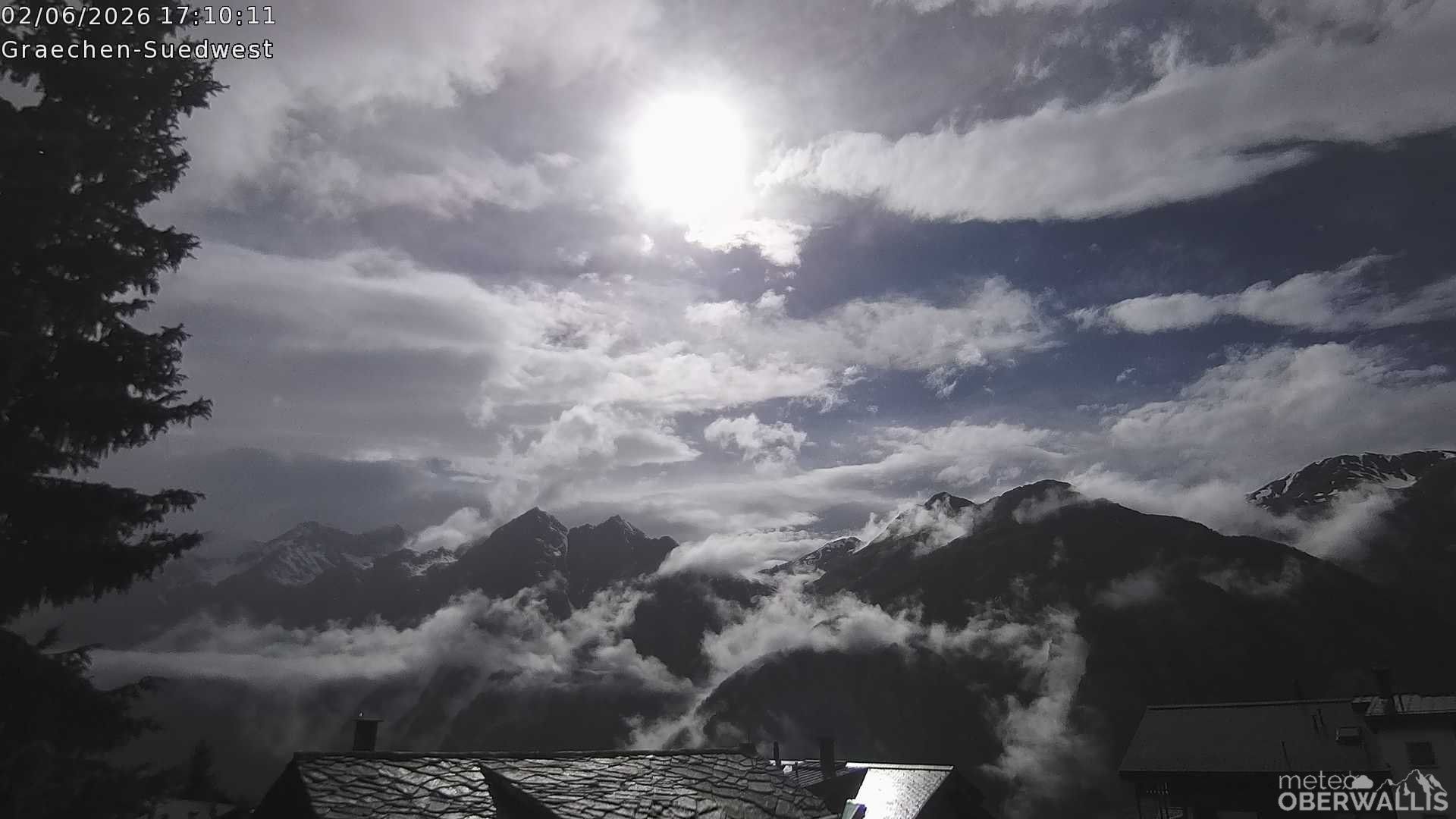 Grächen › Süden: Wettercam