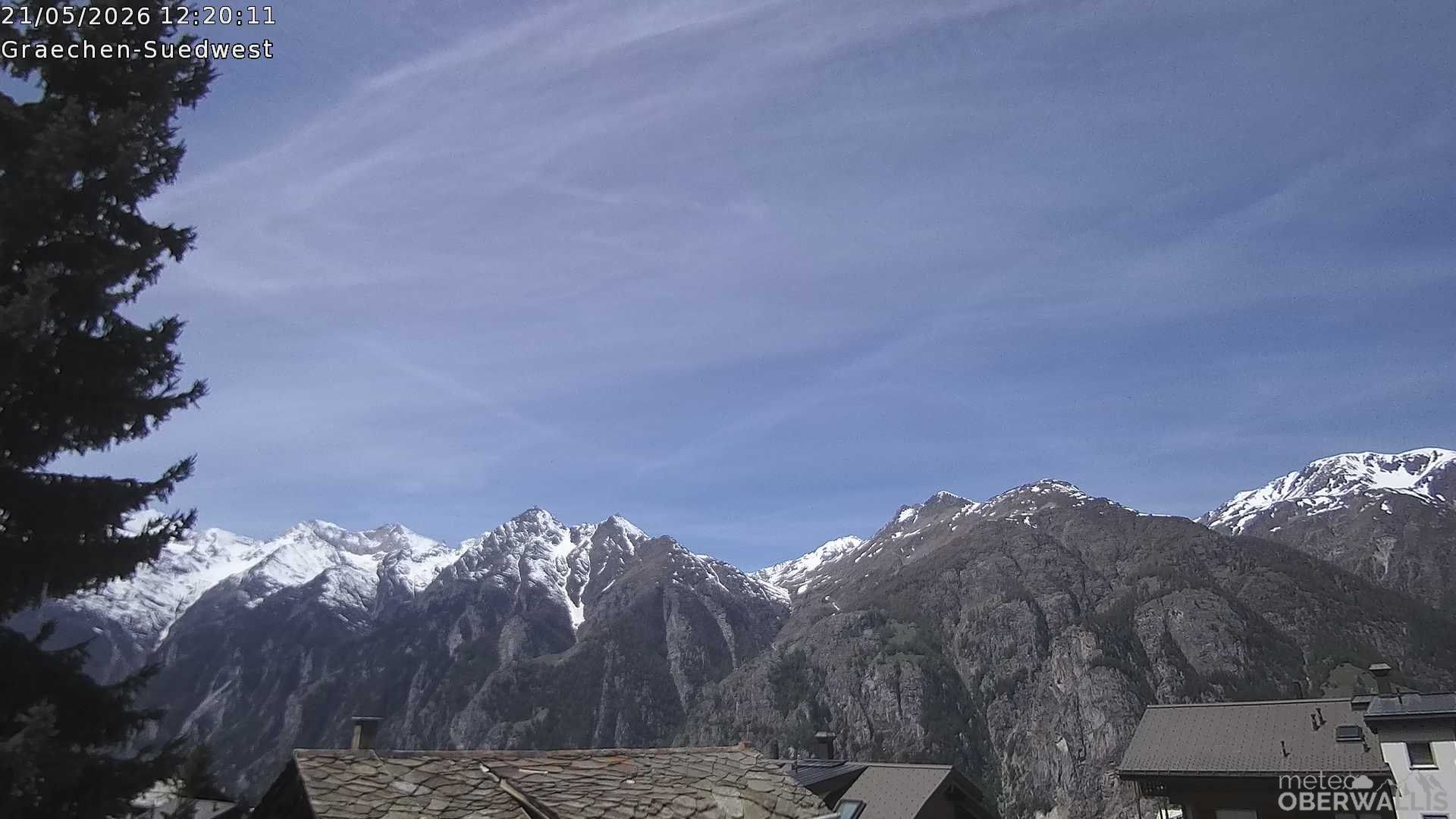 Grächen › Süden: Wettercam