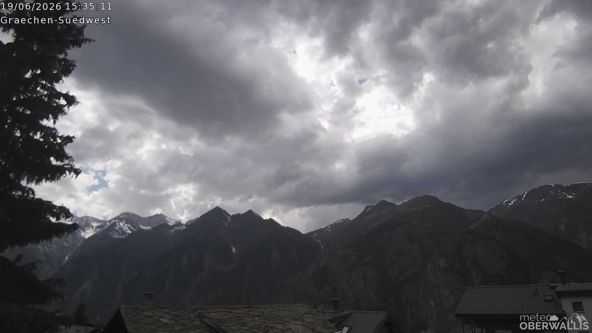 Grächen › Süden: Wettercam