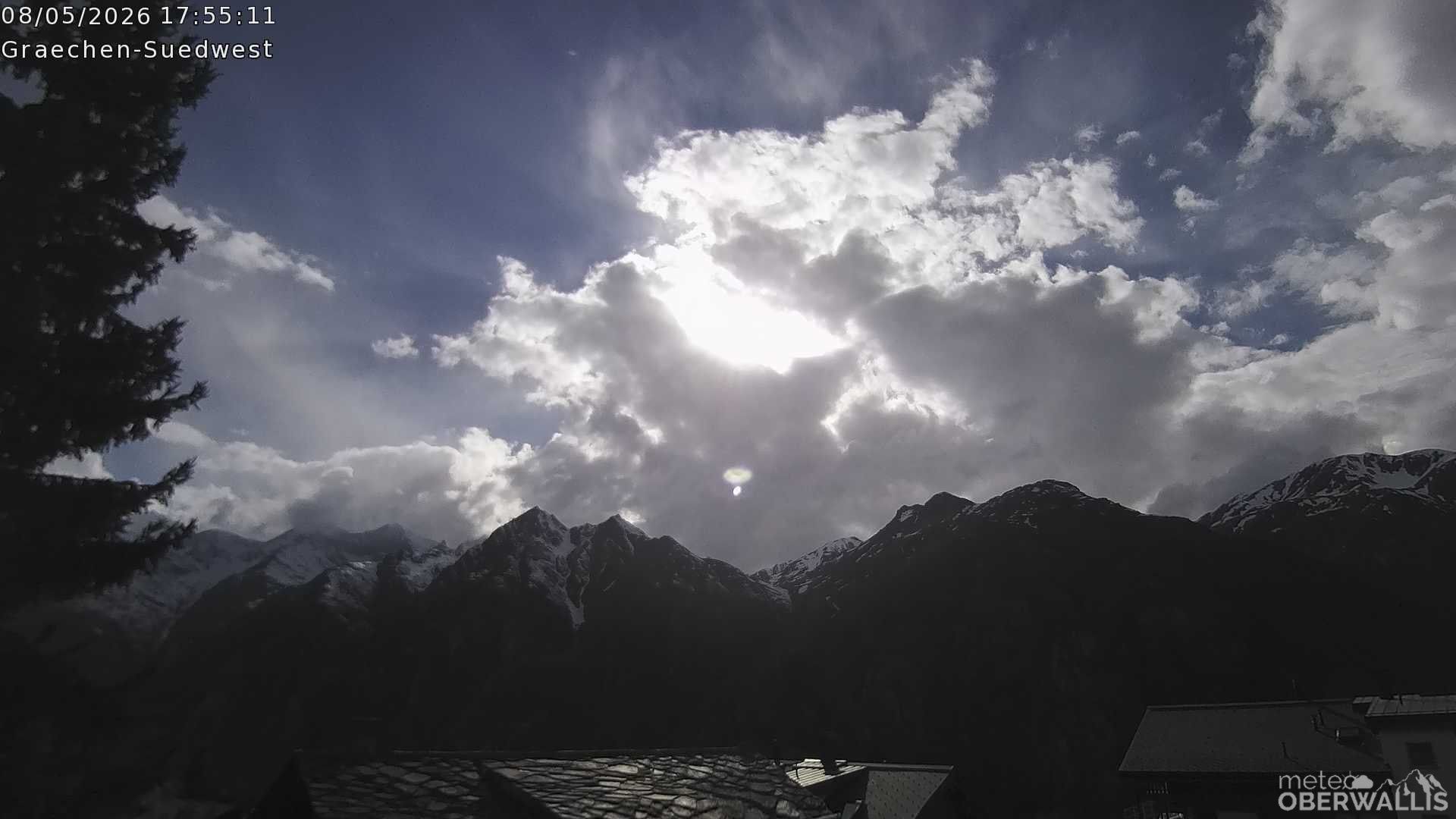 Grächen › Süden: Wettercam