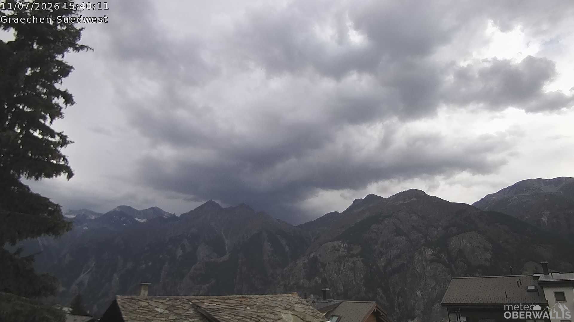 Grächen › Süden: Wettercam
