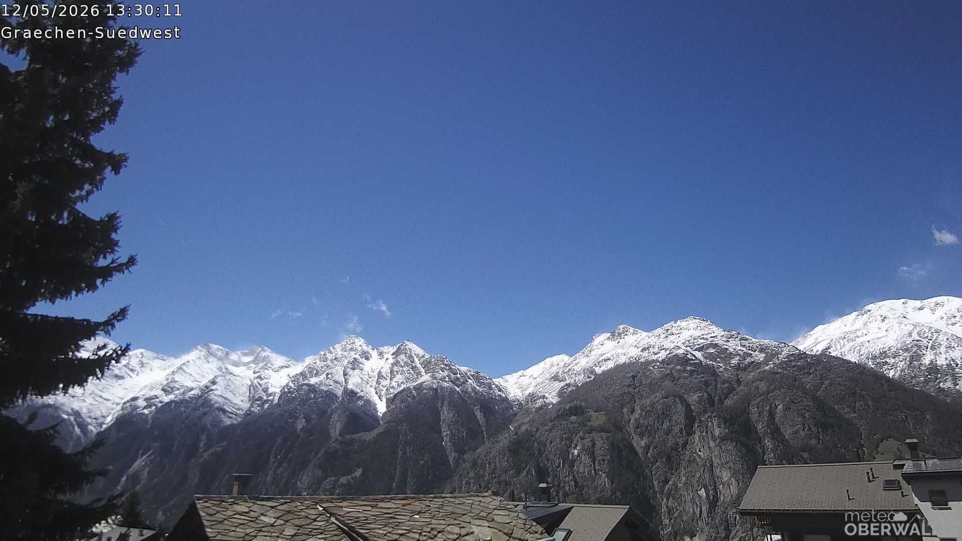 Grächen › Süden: Wettercam