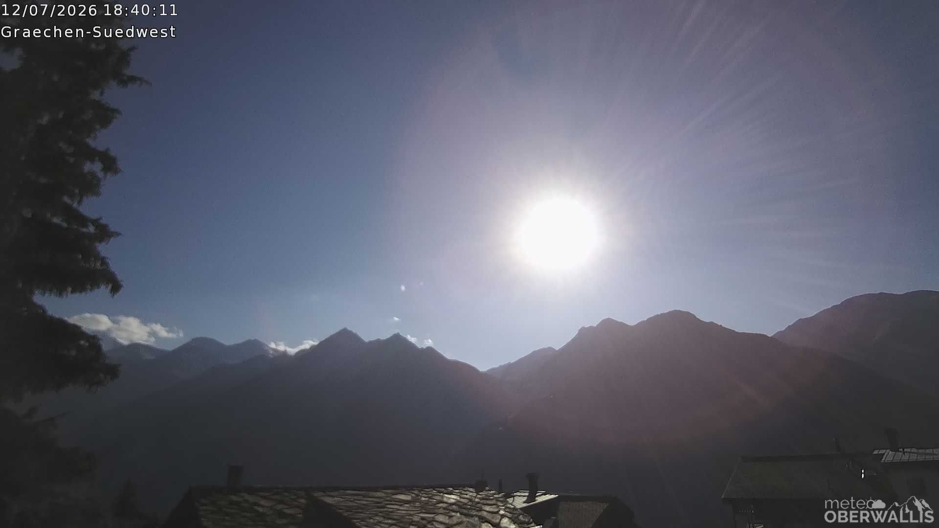 Grächen › Süden: Wettercam