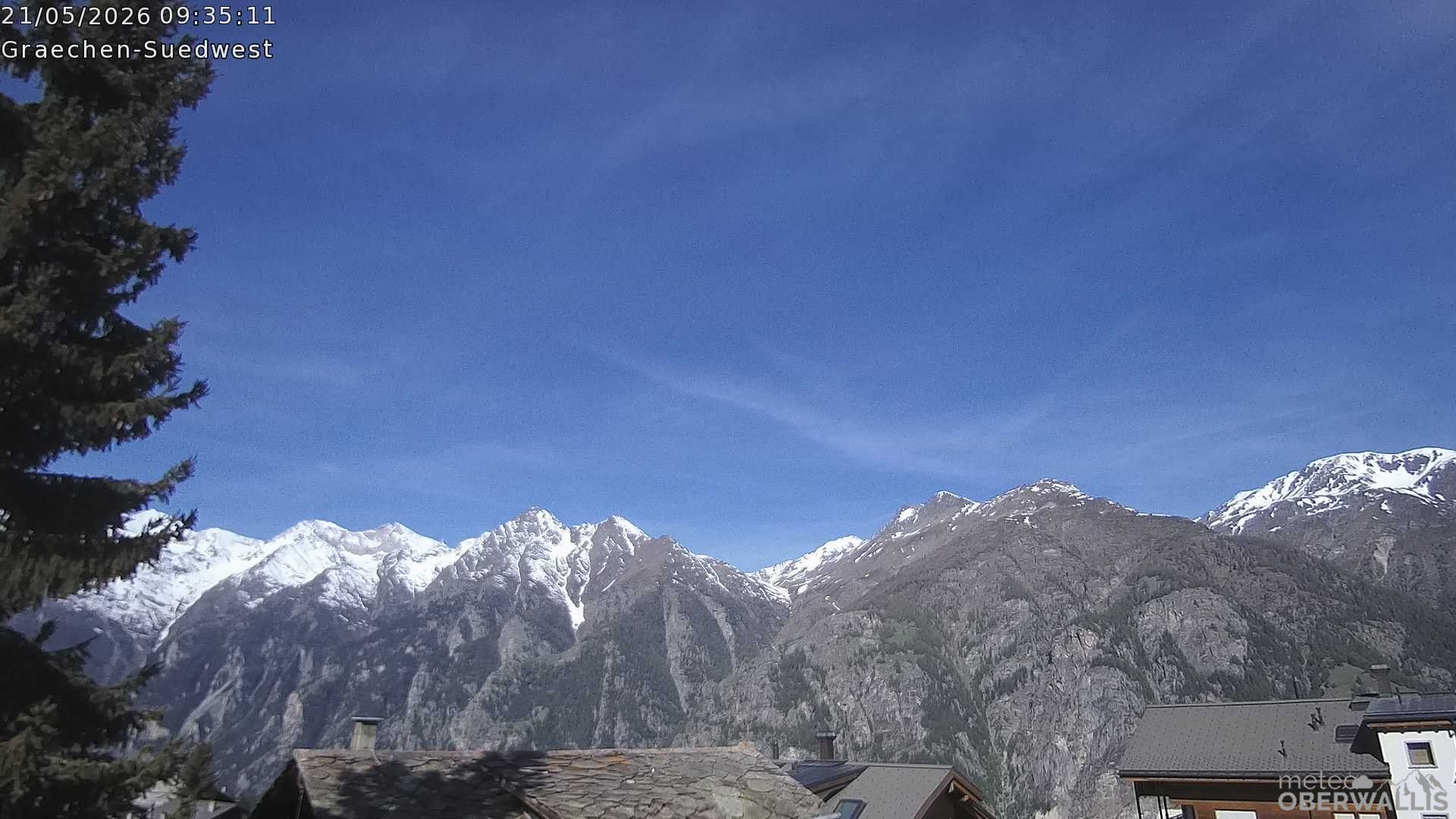 Grächen › Süden: Wettercam