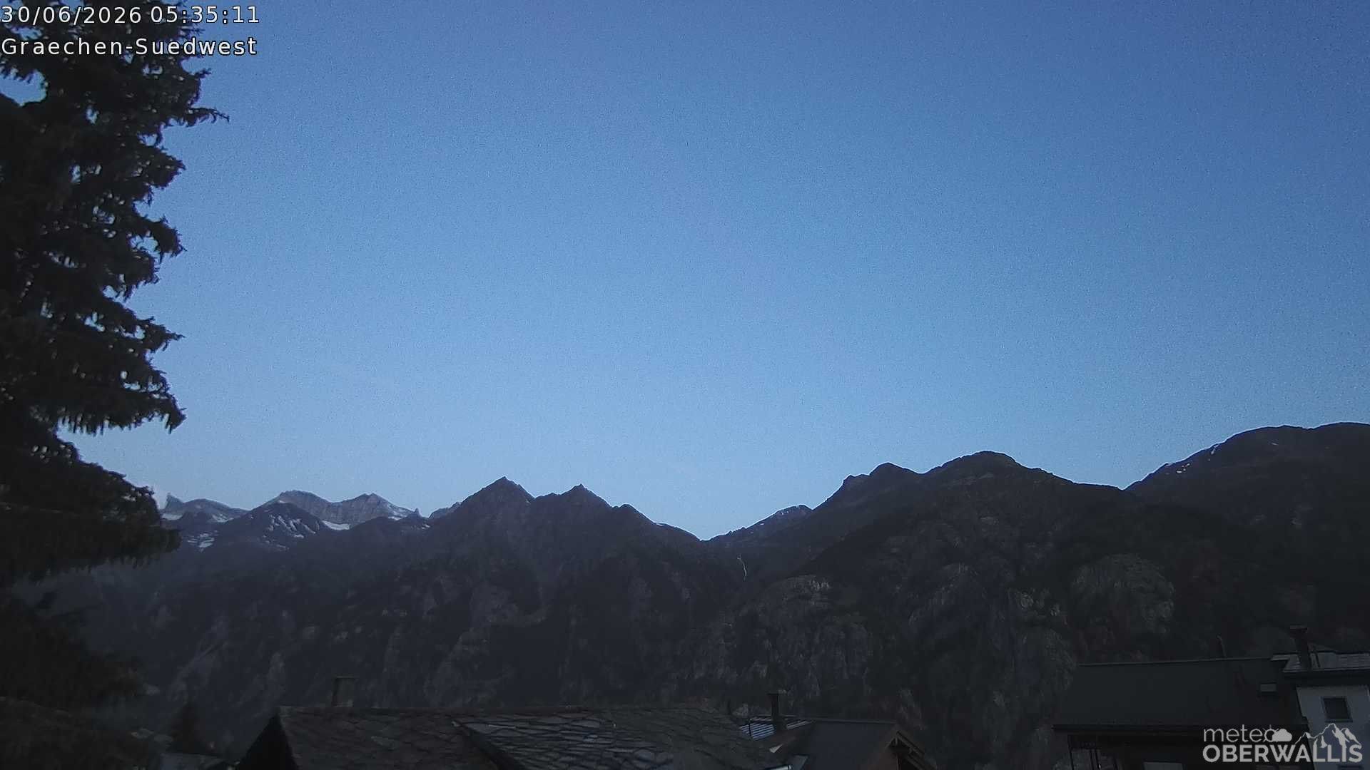 Grächen › Süden: Wettercam