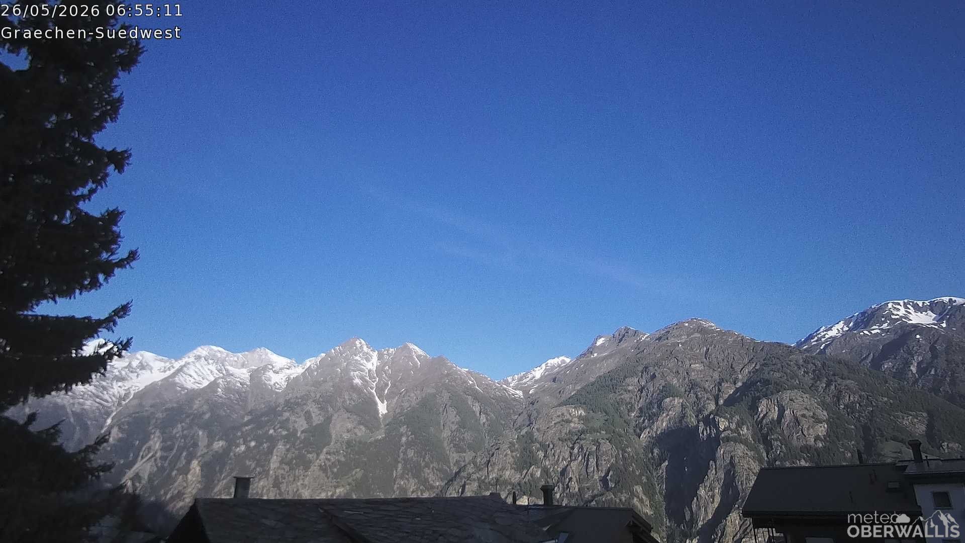 Grächen › Süden: Wettercam