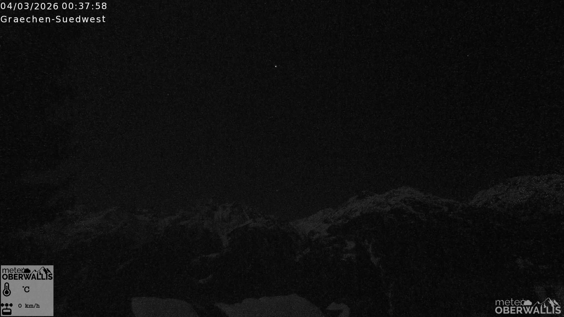 Grächen › Süden: Wettercam