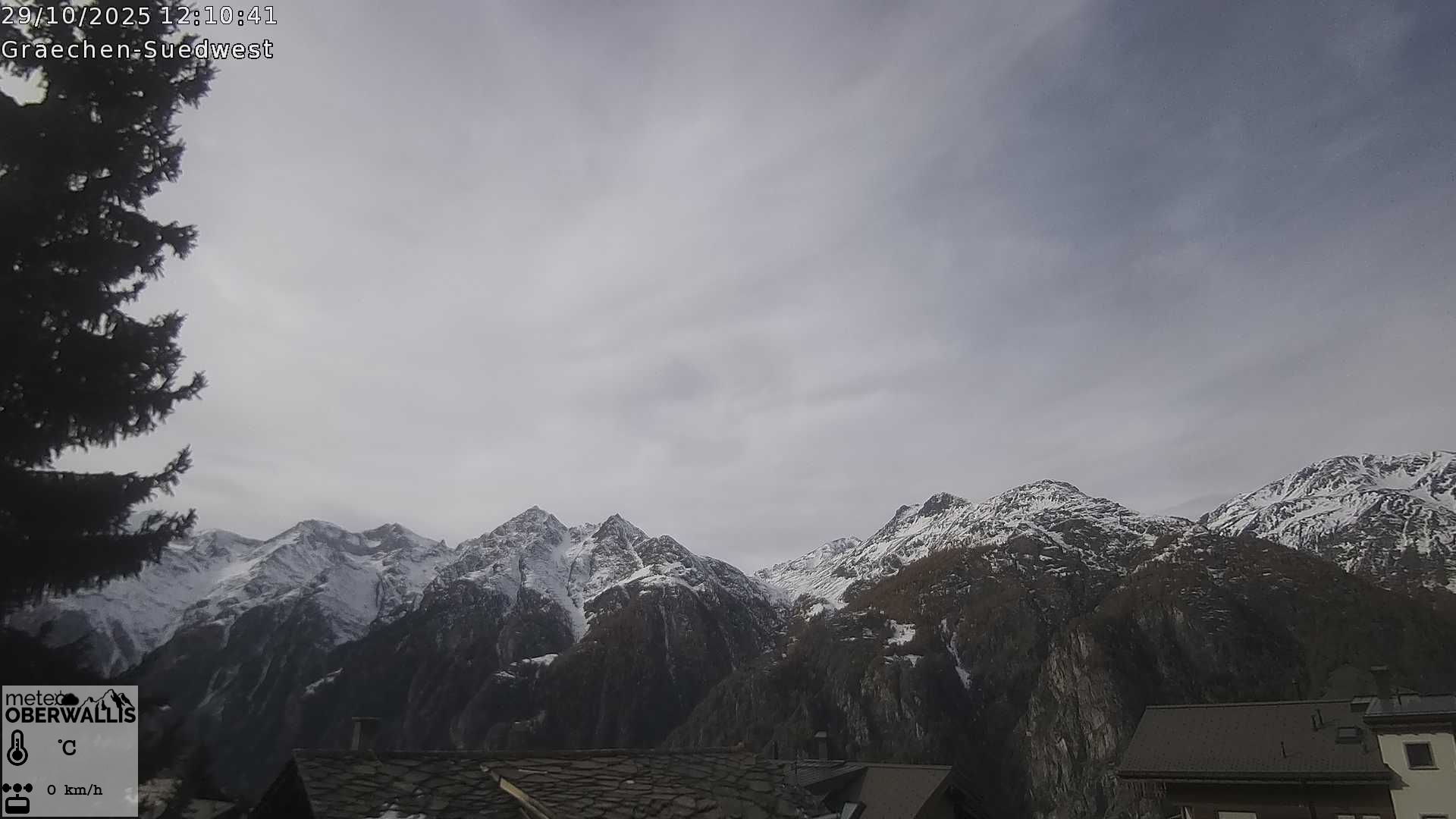 Grächen › Süd: Wettercam