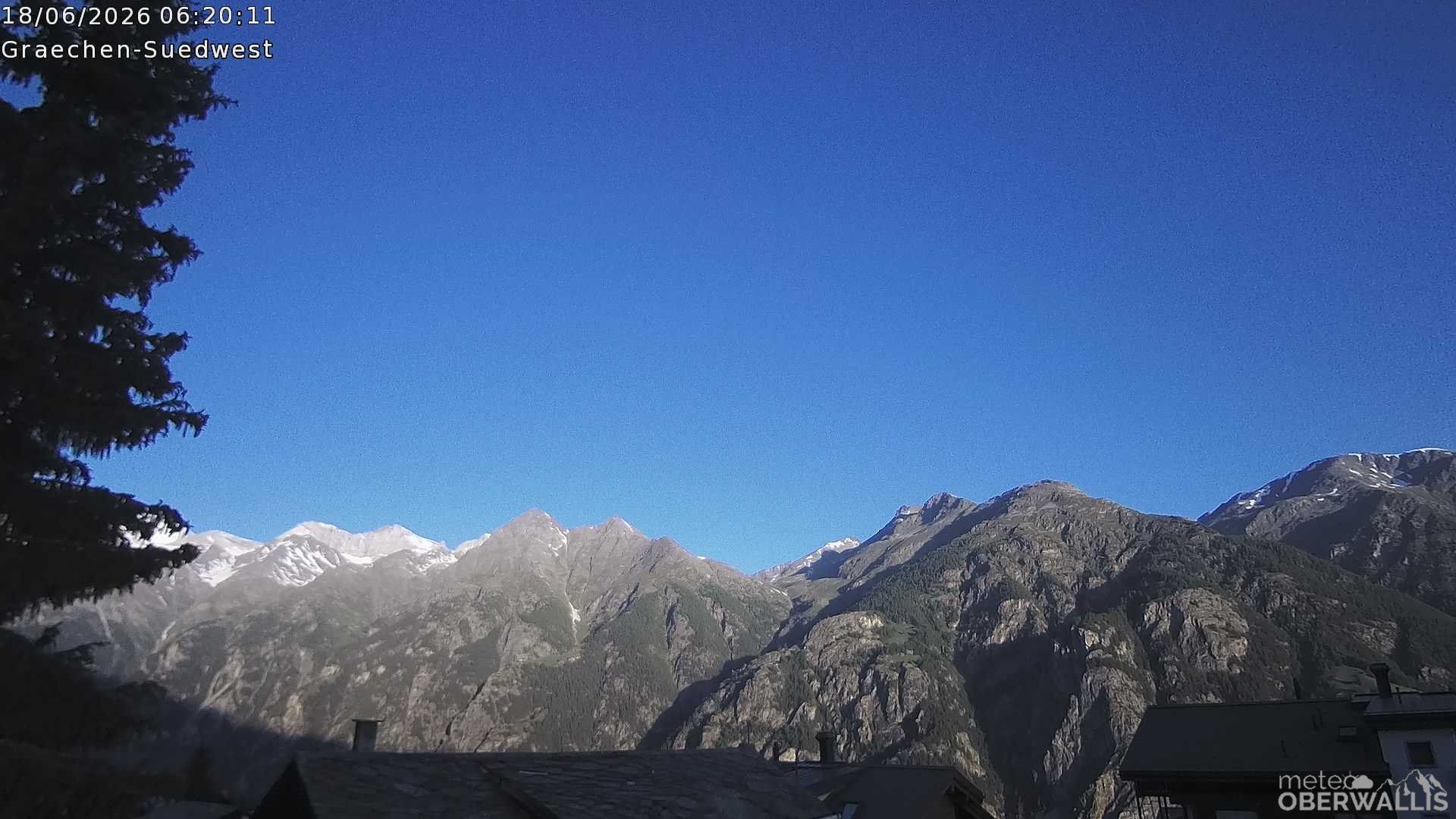 Grächen › Süden: Wettercam