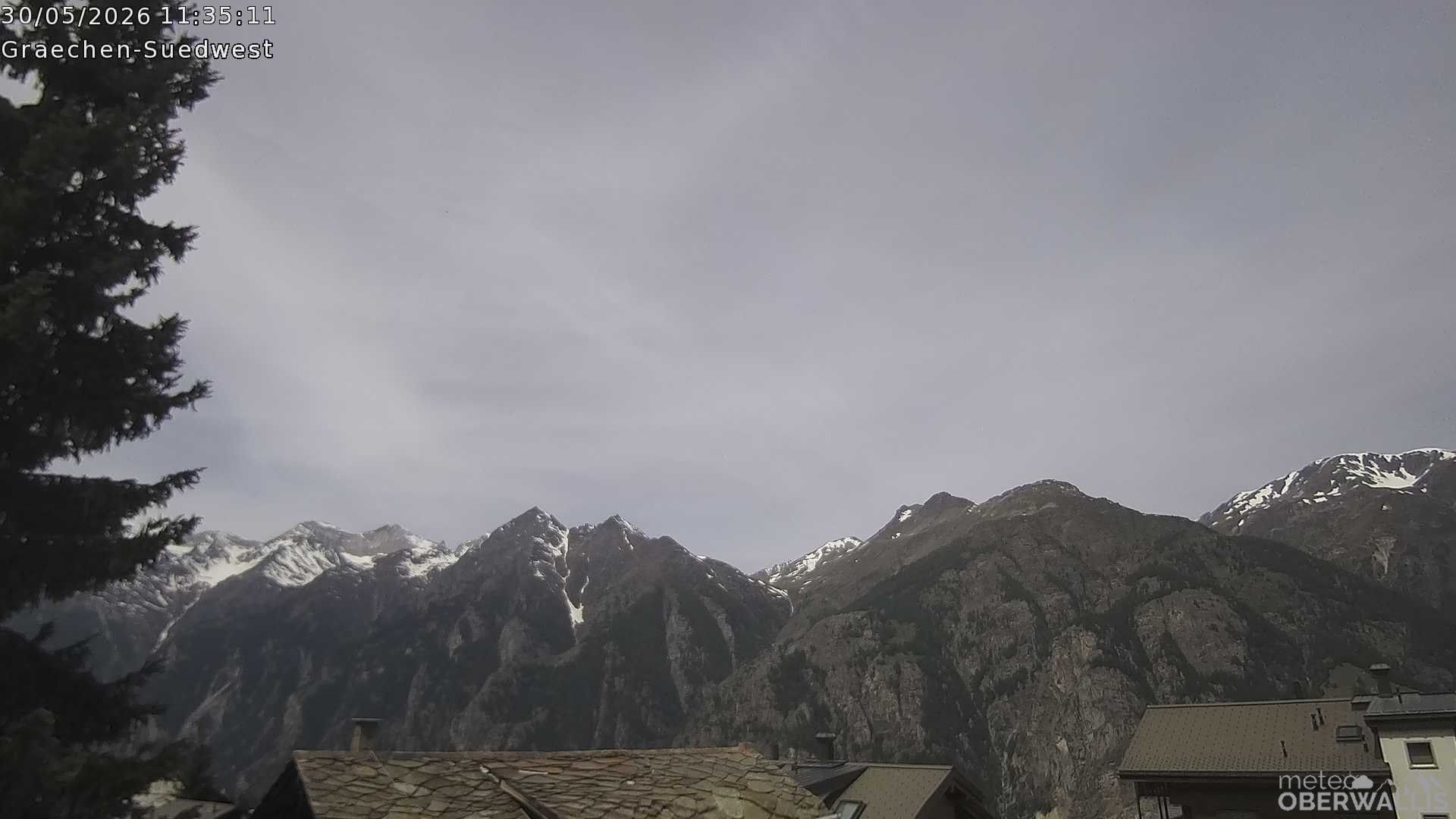 Grächen › Süden: Wettercam