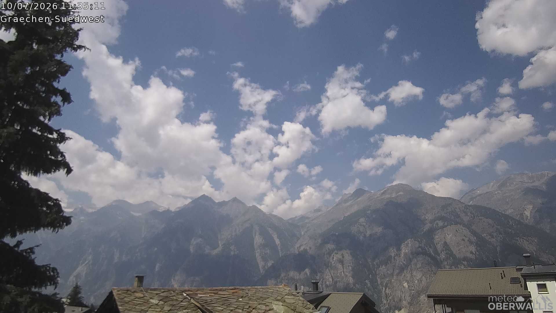 Grächen › Süden: Wettercam