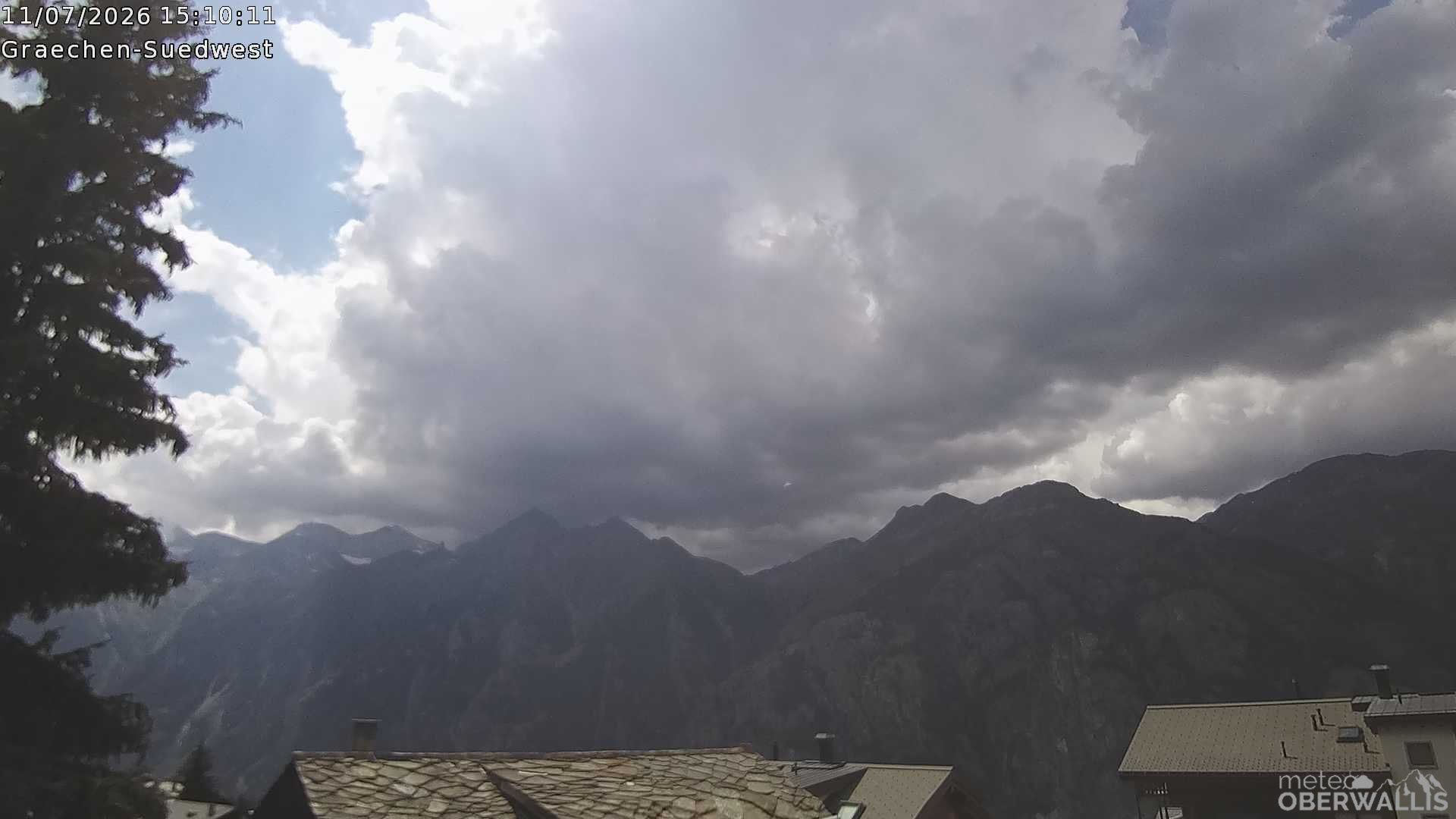 Grächen › Süden: Wettercam