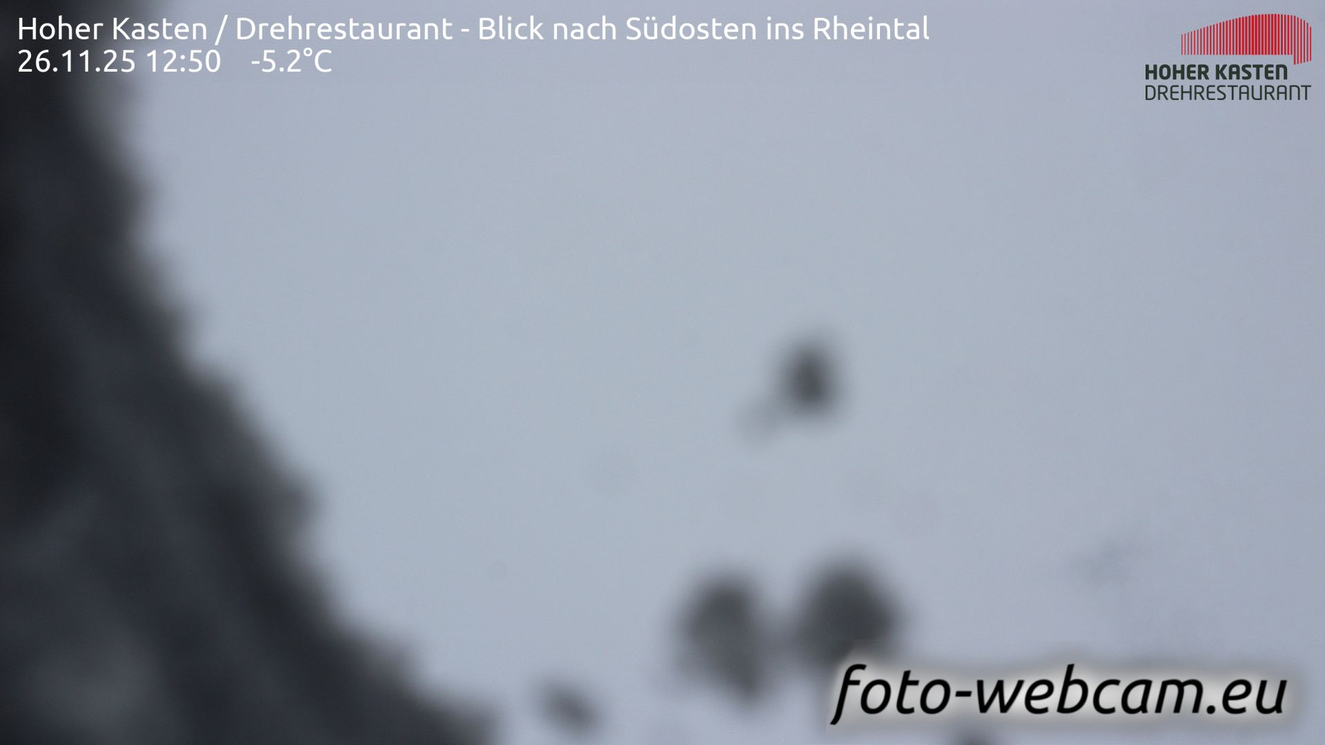 Altstätten: Drehrestaurant Hoher Kasten - Rheintal