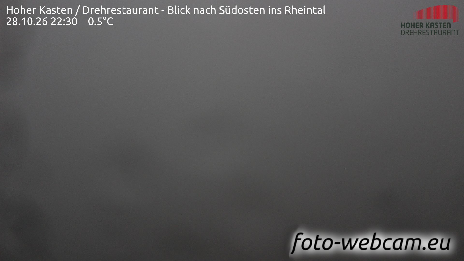 Altstätten: Drehrestaurant Hoher Kasten - Rheintal