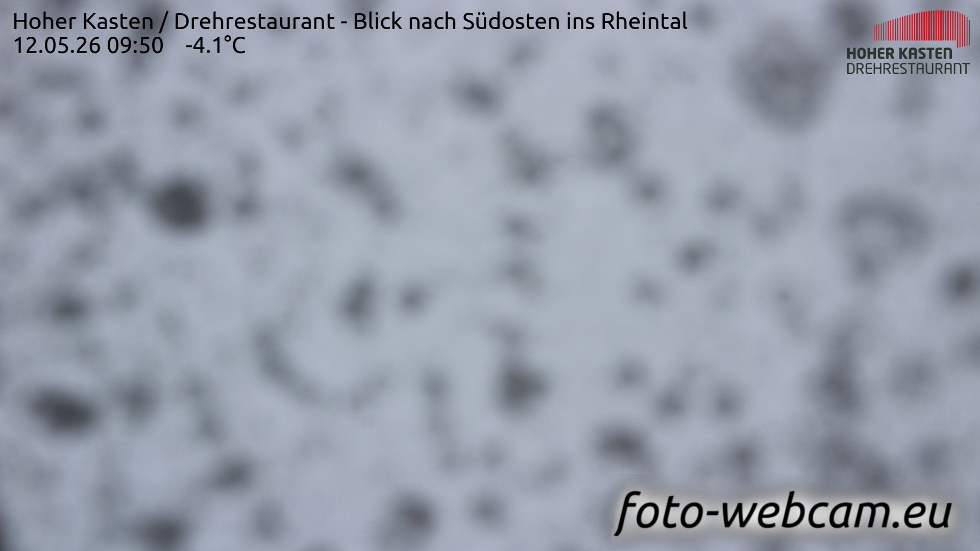 Altstätten: Drehrestaurant Hoher Kasten - Rheintal