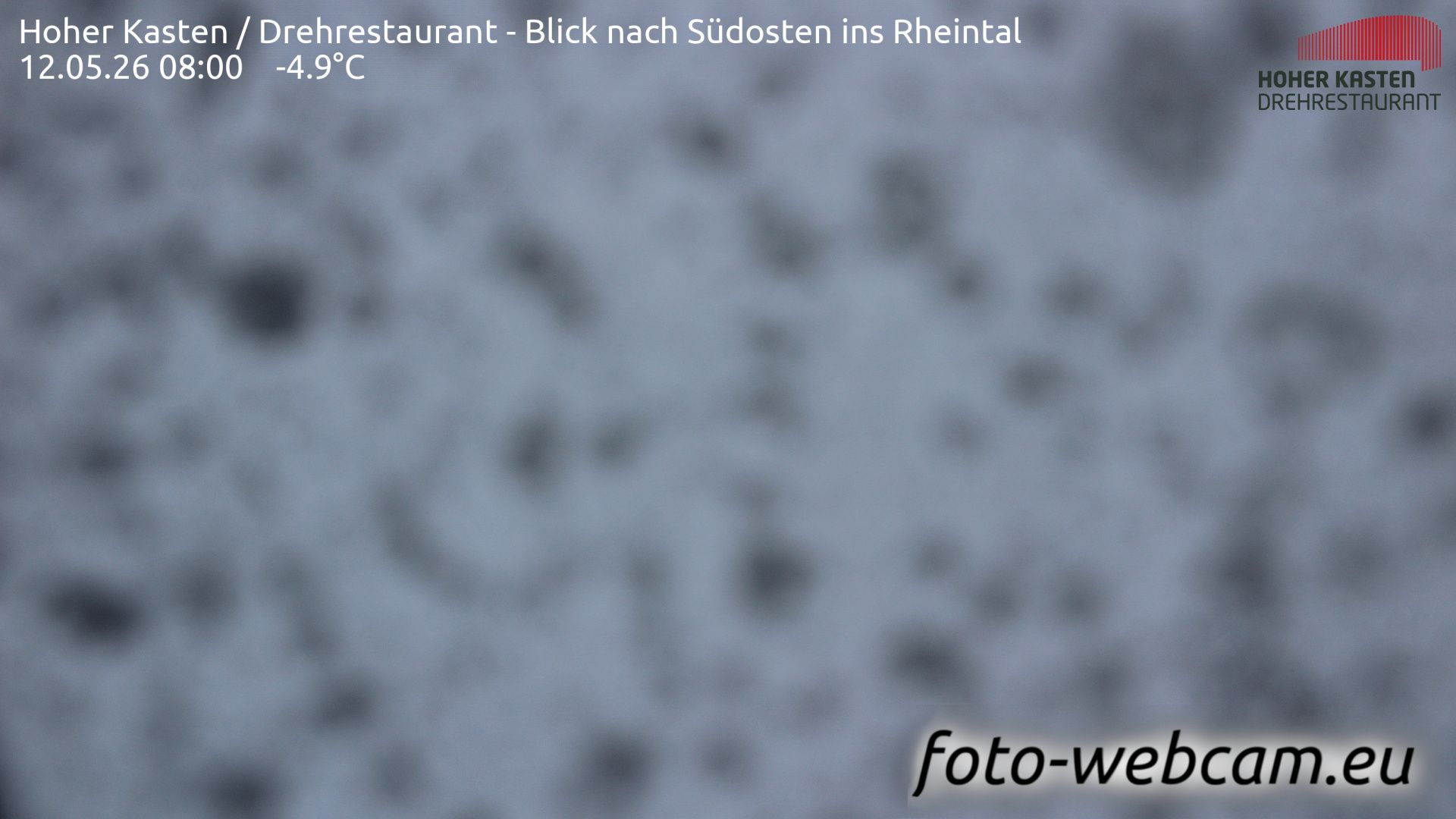 Altstätten: Drehrestaurant Hoher Kasten - Rheintal
