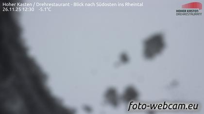 Altstätten: Drehrestaurant Hoher Kasten - Rheintal