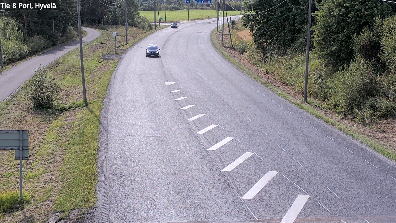 Traffic Cam Pori: Tie - Hyvelä - Poriin