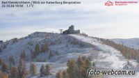 Zirkitzen: Bad Kleinkirchheim - Blick zur Kaiserburg