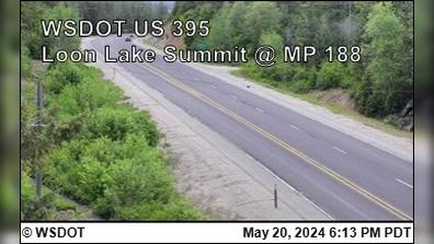 Traffic Cam Deer Park › North: US 395 at MP 188.1: Loon Lake Summit (8)