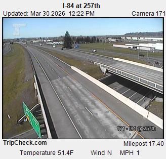 Traffic Cam Sandy: I-84 at 257th
