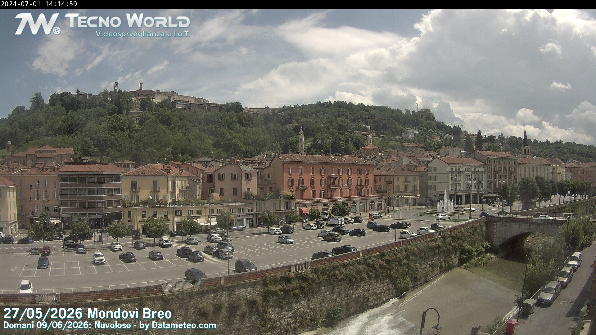 Traffic Cam Mondovi: Mondovì - Mondovì°