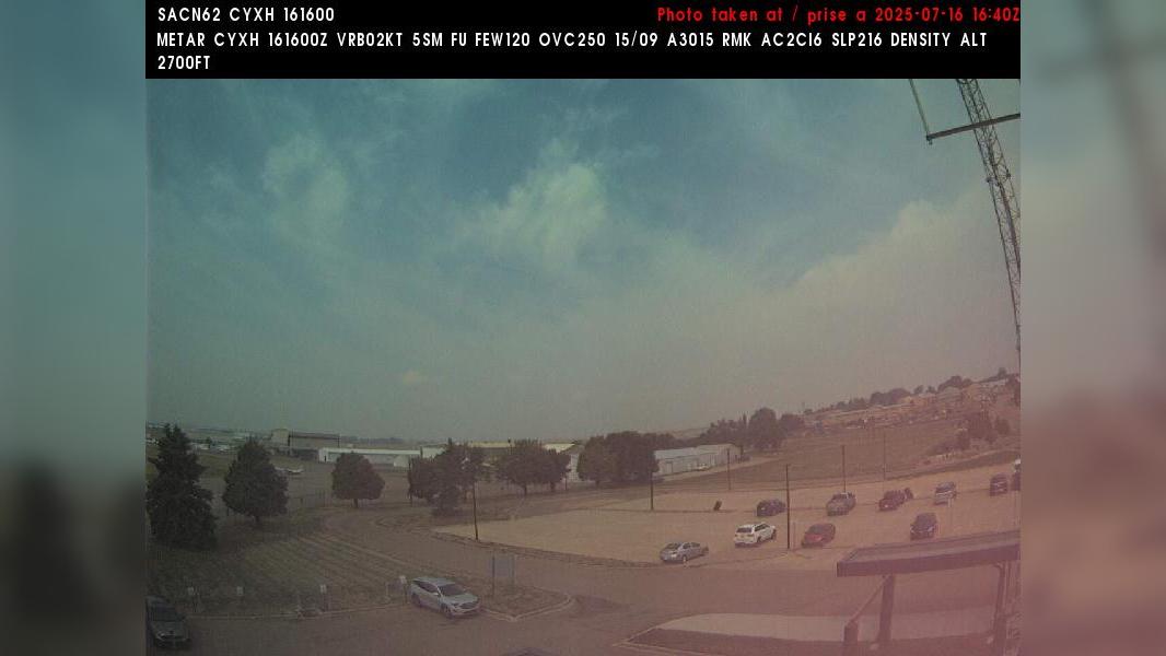 Westward View: Medicine Hat Landscape Webcam