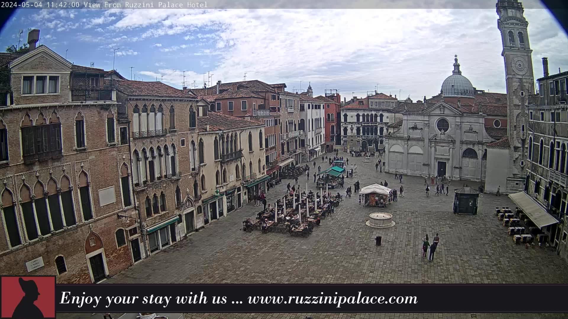 Webcam Venezia, Campo Santa Maria Formosa - I Love You Venice