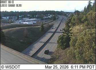 Traffic Cam Bremerton: SR 3 at MP 37.3: Loxie Eagans Blvd