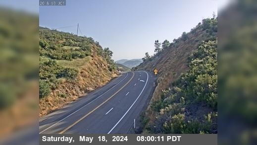 Traffic Cam Clearlake: SR-20 : Just East Of SR-53 - Looking East (CXXX)