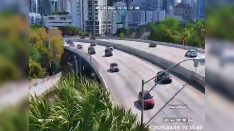 Miami Traffic: I-95 at SW 20th Rd Webcam