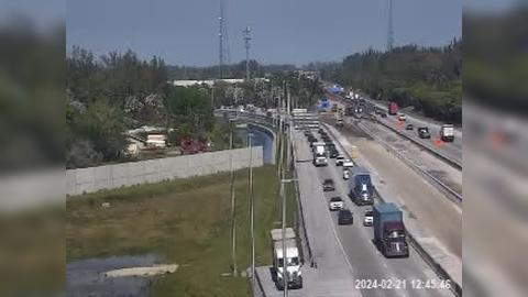 Traffic Cam Palm Beach National: Tpke MM 93.5 at Lake Worth Rd