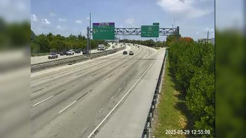 Traffic Cam South Miami Heights: Tpke MM 13.5 NB A