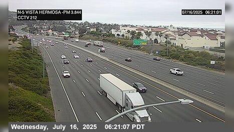 Traffic Cam San Clemente › North: I-5 : Vista Hermosa