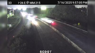 North Charleston: I-26 E @ MM 215 (Dorchester Rd)