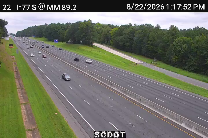 Traffic Cam Ravenwood: I-77 S @ MM 89.2