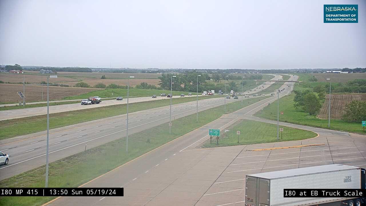 Traffic Cam Greenwood: I-80: Scale E of Lincoln: Various Views