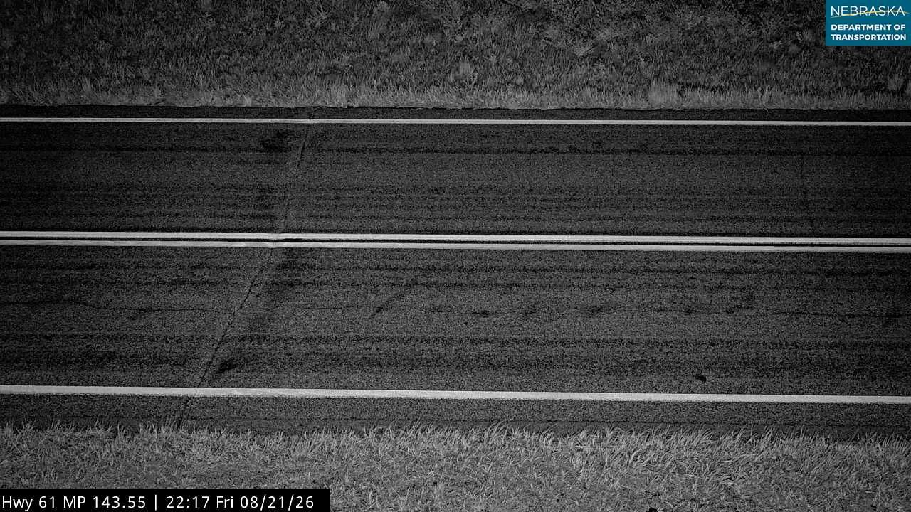 Traffic Cam Hyannis › North: NE 61: N of Arthur: 61 looking north