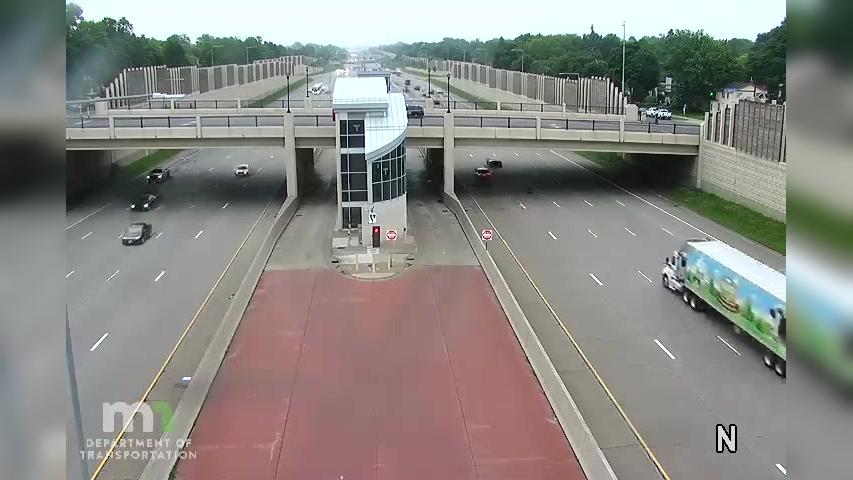 Minneapolis Traffic: I-35W N-S @ 46th St Webcam