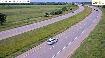 Traffic at Wichitas I-235 and 25th