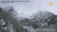 Gemeinde Amlach: Dolomitenhütte - Blick in die Lienzer Dolomiten - Overdag