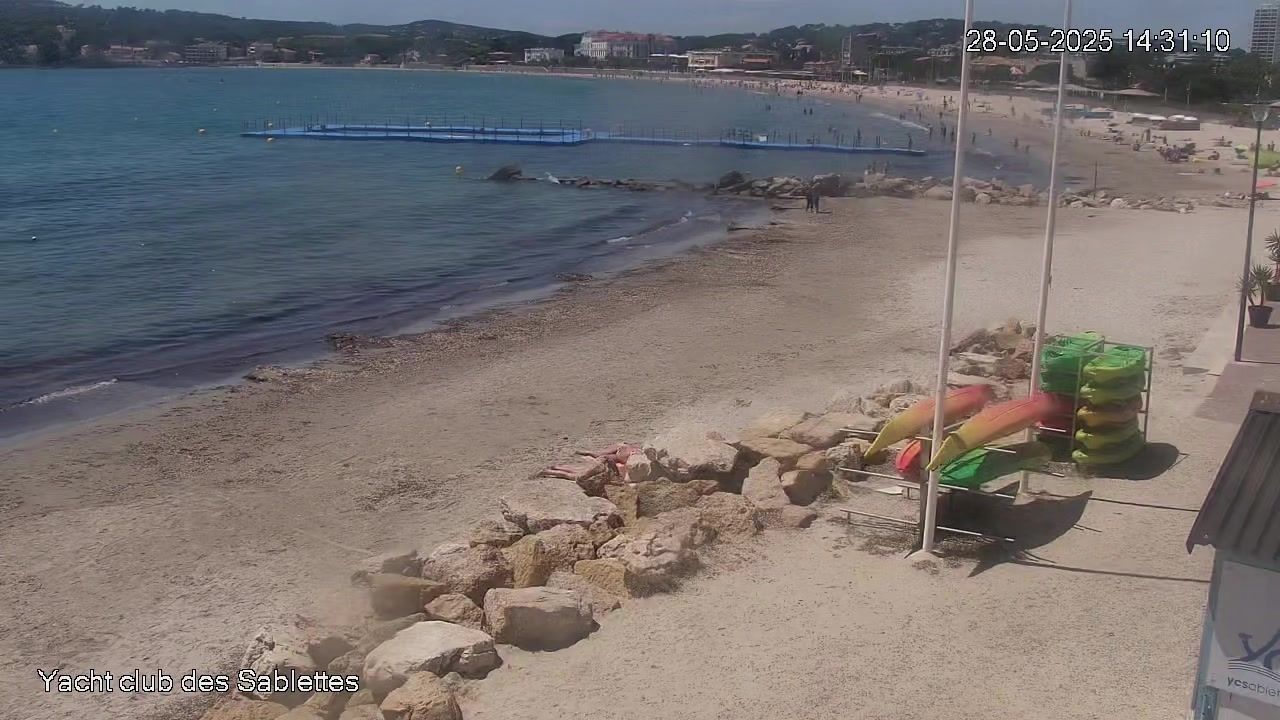 Traffic Cam La Seyne-sur-Mer: Yacht Club des Sablettes